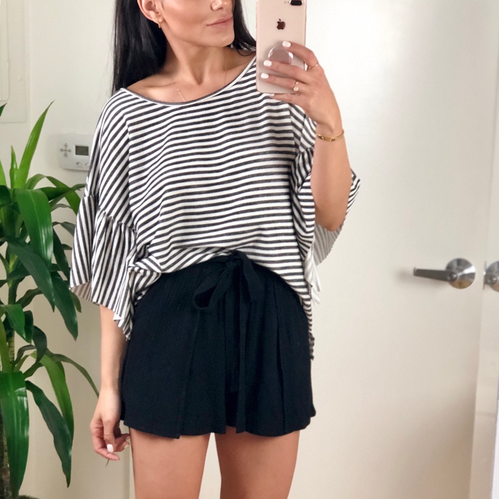 🔥🙏🏼 TWILIGHT Relaxed Striped Tunic - Picture 5 of 8